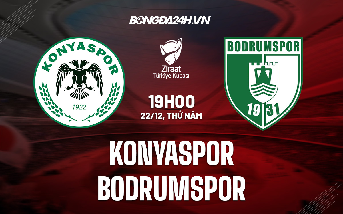 Konyaspor vs Bodrumspor Konyaspor vs Bodrumspor