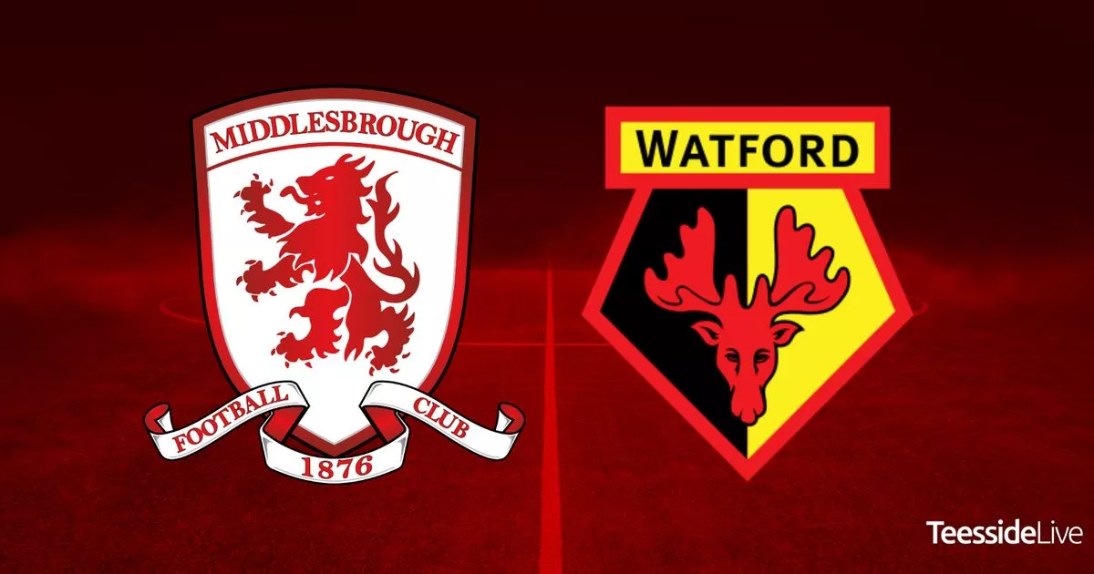 Middlesbrough vs Watford