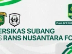 RANS Nusantara vs Persikas RANS Nusantara vs Persikas