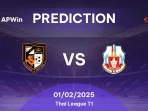 Ratchaburi vs Lamphun Warrior