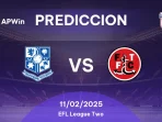 Tranmere vs Fleetwood