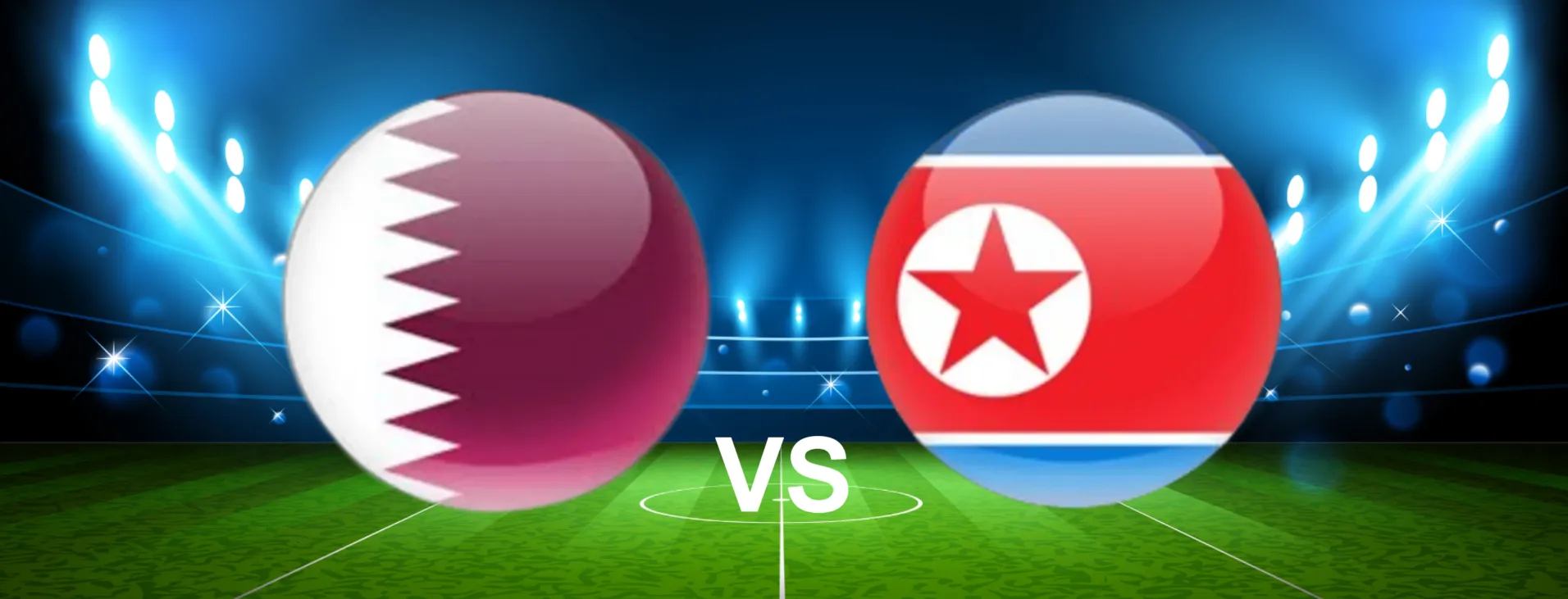 Qatar vs Korea Utara Qatar vs Korea Utara