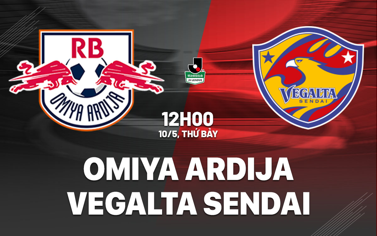 Omiya Ardija vs Vegalta Sendai