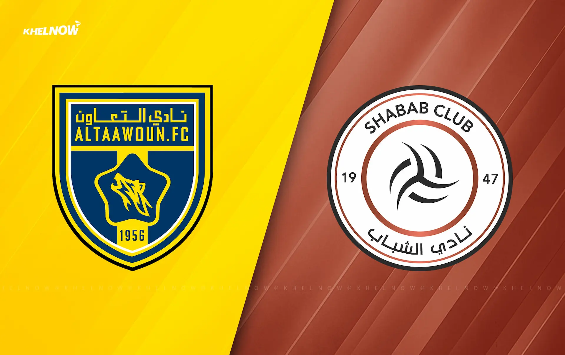 Al Taawoun vs Al Shabab Al Taawoun vs Al Shabab