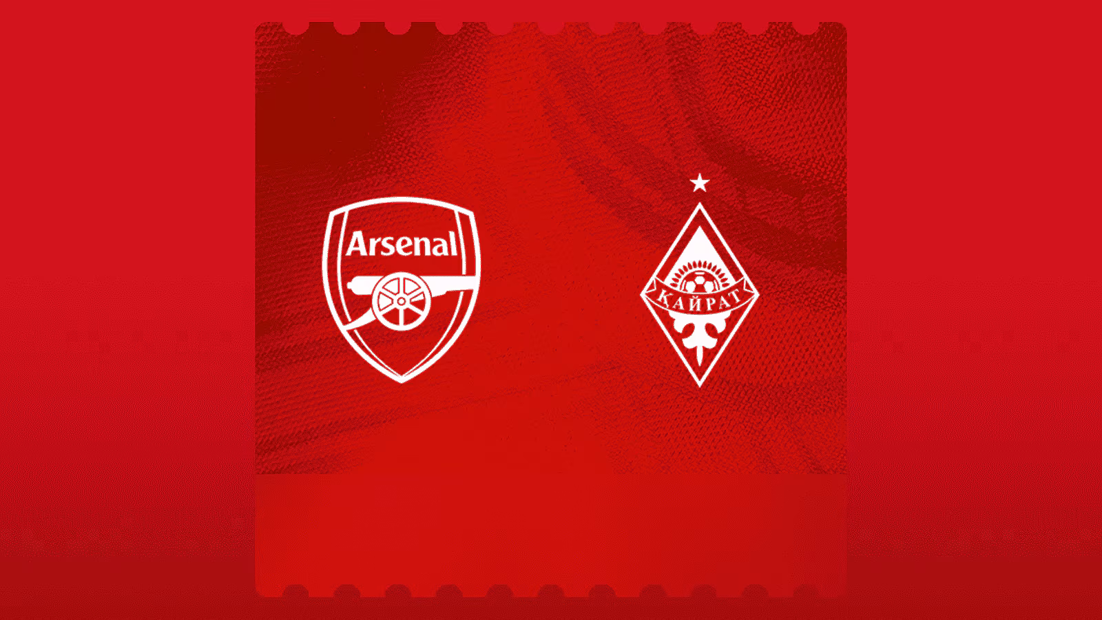 Arsenal vs Kairat