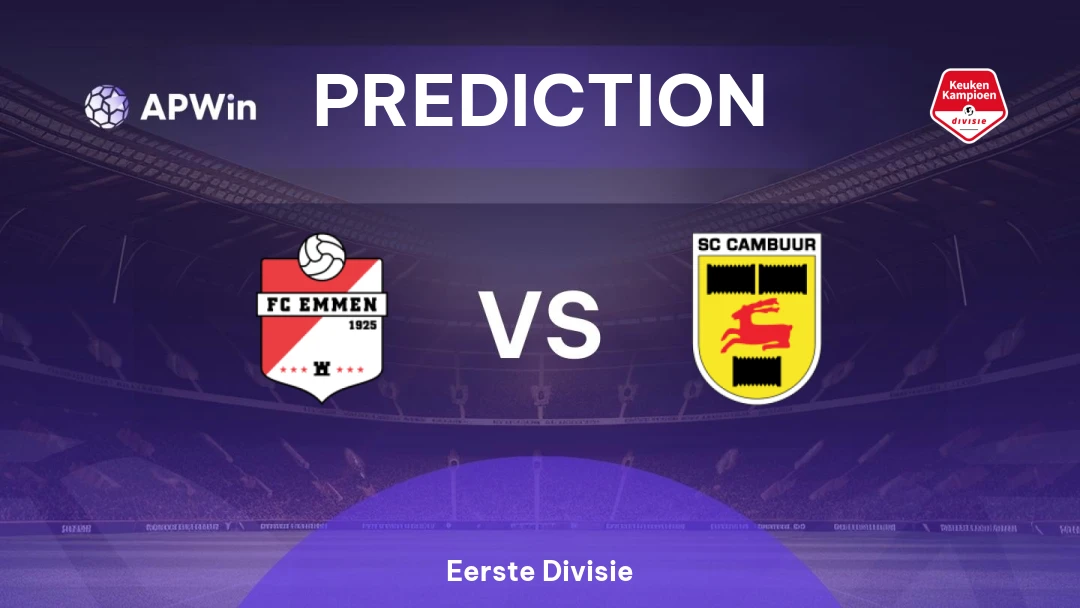 Emmen vs Cambuur
