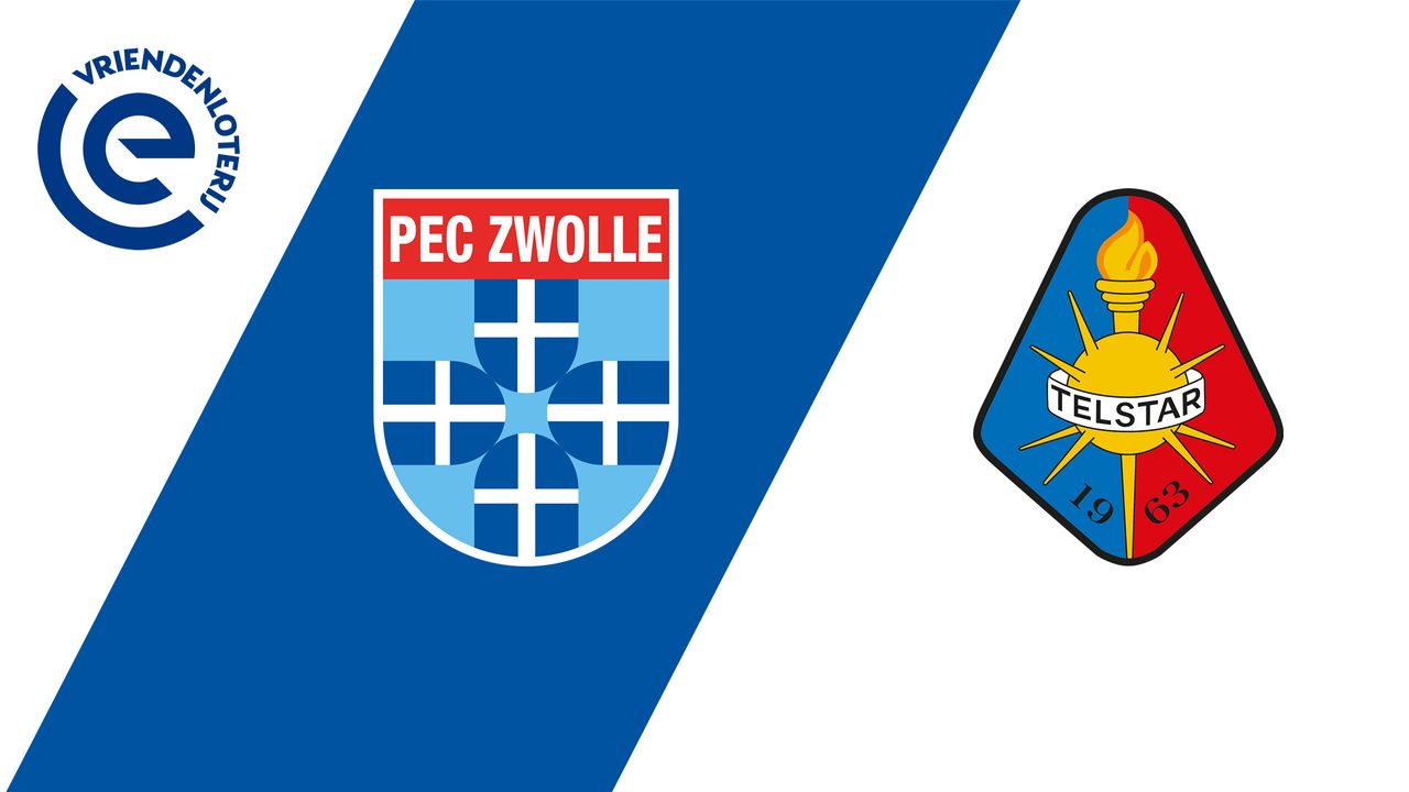 Eredivisie, PEC Zwolle vs Telstar