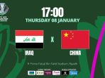 Tiongkok U-23 vs Irak U-23