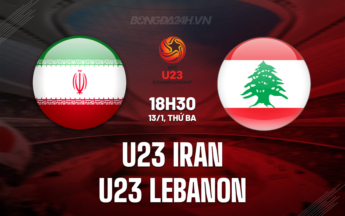 Iran U-23 vs Lebanon U-23