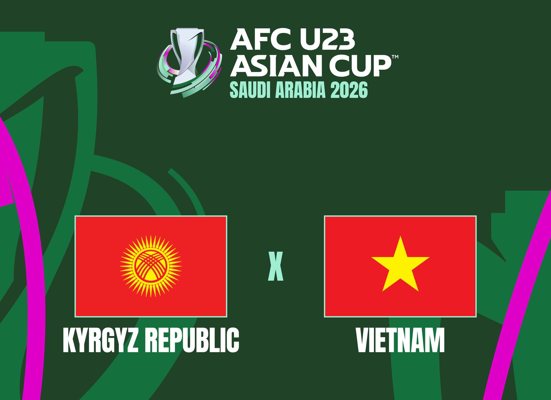 Kirgistan U-23 vs Vietnam U-23