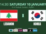 Lebanon U-23 vs Korea Selatan U-23