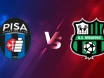 Pisa vs Sassuolo Pisa vs Sassuolo