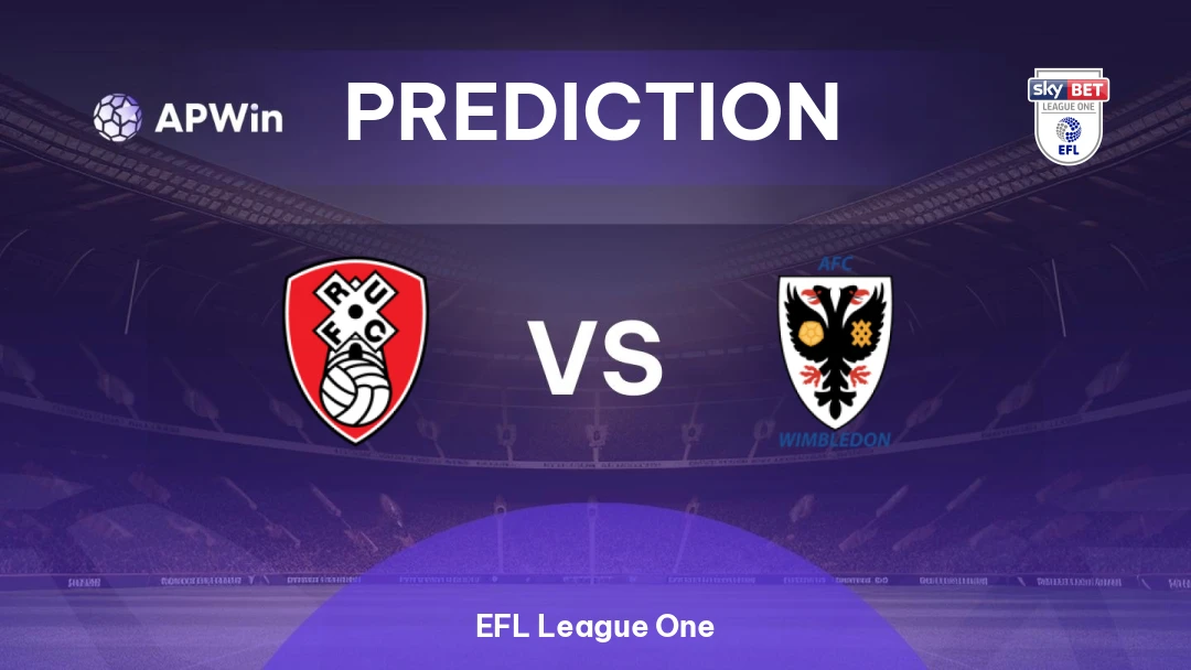 Rotherham vs Wimbledon