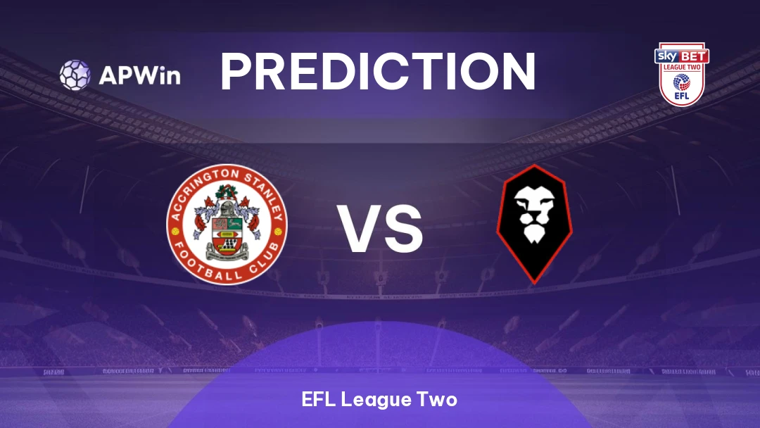 Accrington vs Salford City