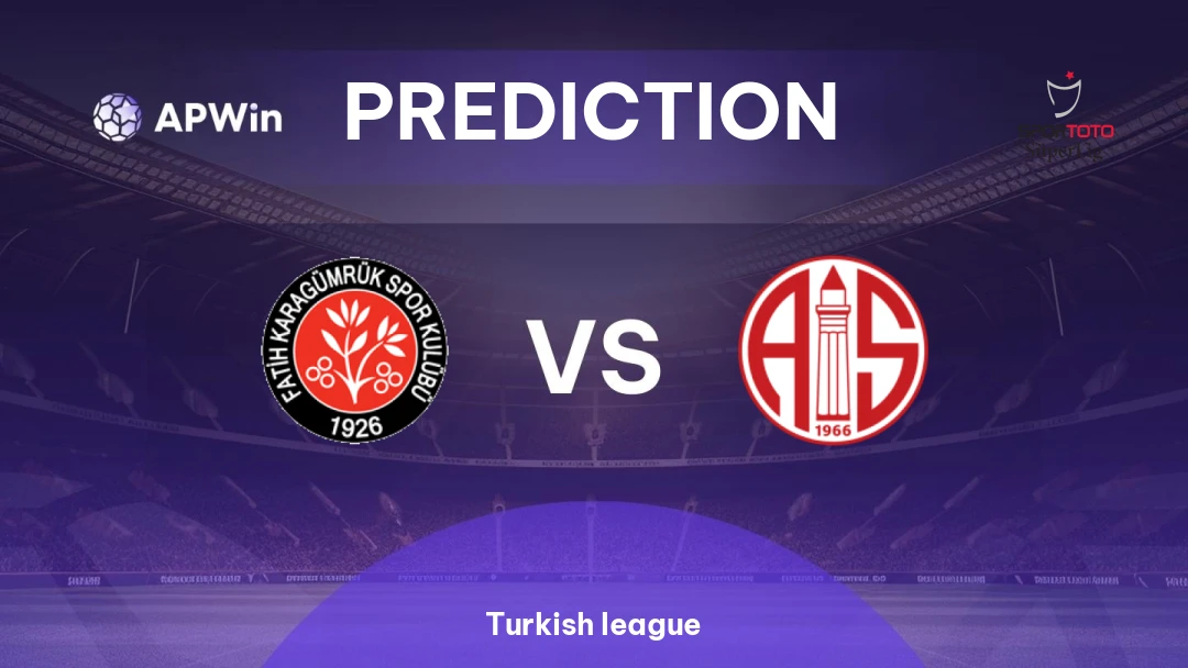 Karagumruk vs Antalyaspor