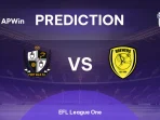 Port Vale vs Burton Albion