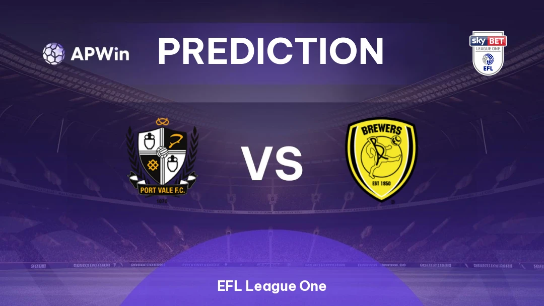Port Vale vs Burton Albion