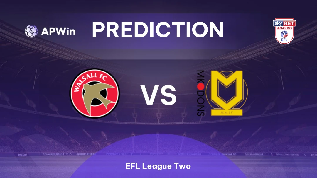 Walsall vs MK Dons
