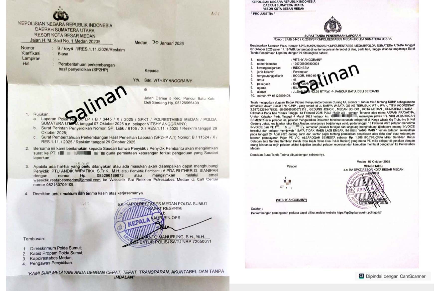 Penyalahgunaan Identitas