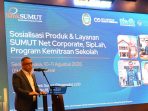 IMG-20260812-WA0083 Teks Foto: Direktur Utama Bank Sumut, Heru Mardiansyah mengungkapkan kesiapan dalam turut serta memperkuat tata kelola dana Bantuan Operasional Sekolah (BOS) melalui penerapan transaksi non-tunai dan pemanfaatan layanan digital, Selasa (11/9)