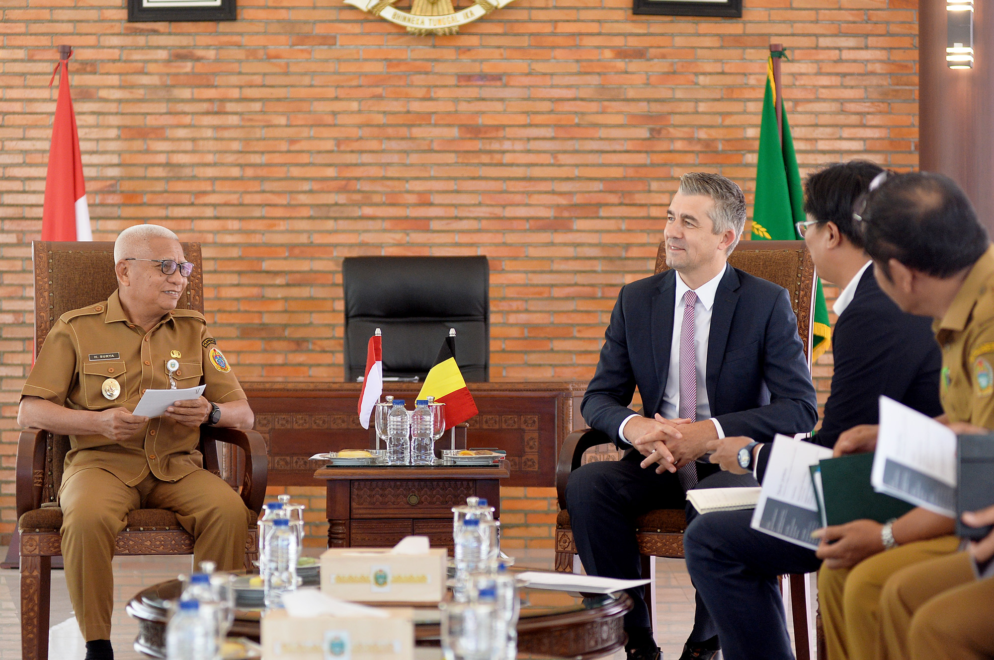 Wagub terima Dubes Belgia (1)