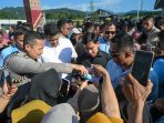 Kunjungan Wapres di Huntap Desa Napa Tapsel 2